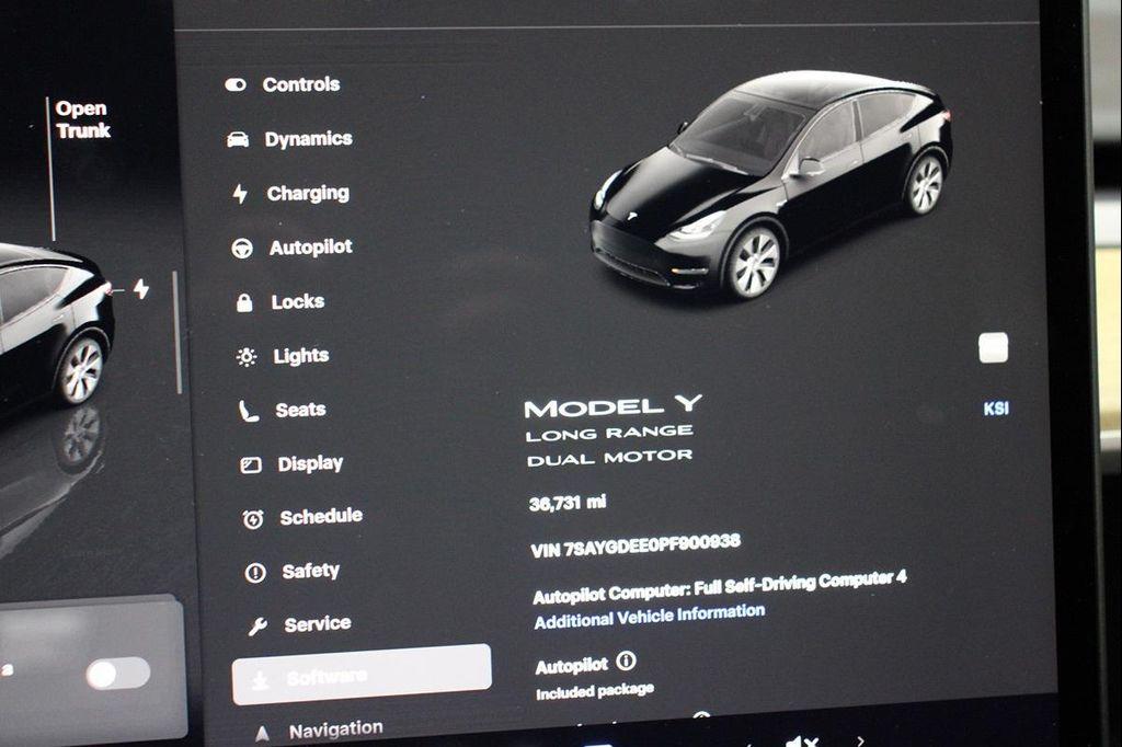 used 2023 Tesla Model Y car, priced at $28,490