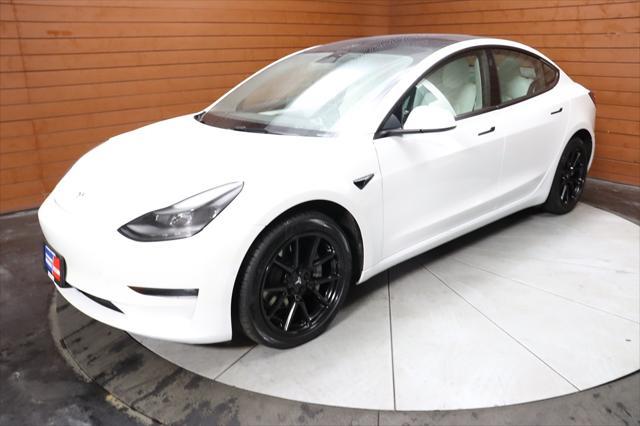 used 2022 Tesla Model 3 car, priced at $27,490