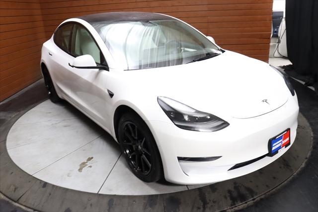 used 2022 Tesla Model 3 car, priced at $27,490