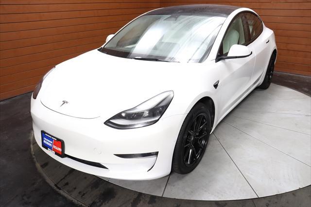 used 2022 Tesla Model 3 car, priced at $27,490