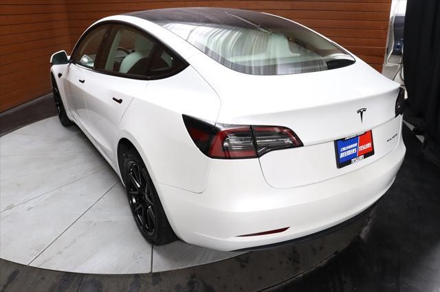 used 2022 Tesla Model 3 car, priced at $27,490