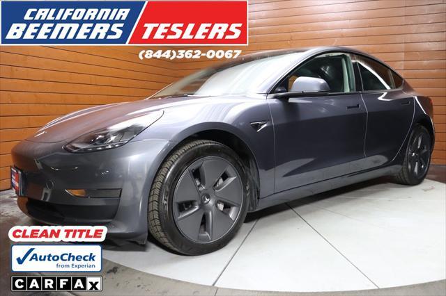 used 2023 Tesla Model 3 car, priced at $25,590