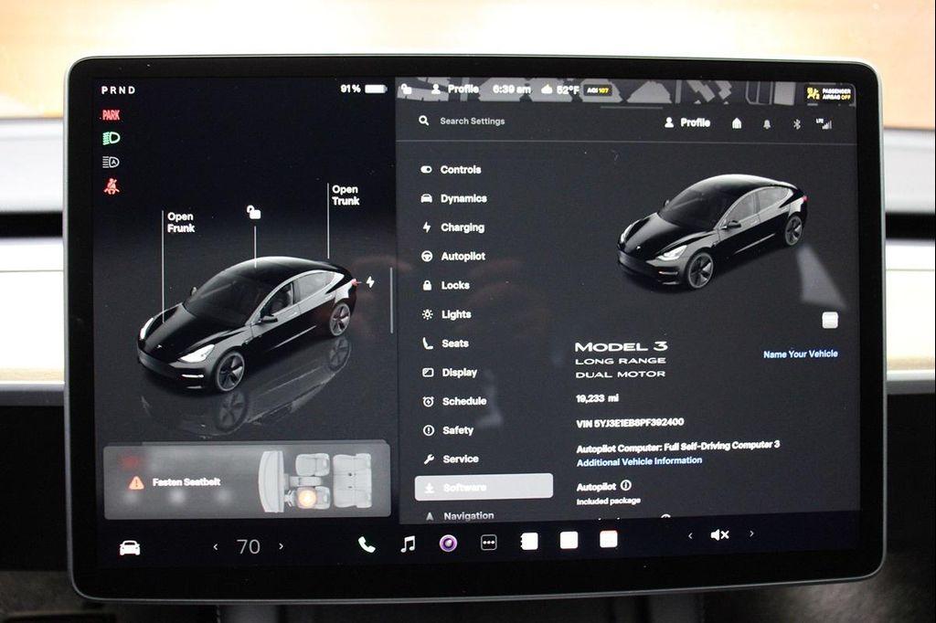 used 2023 Tesla Model 3 car, priced at $26,990