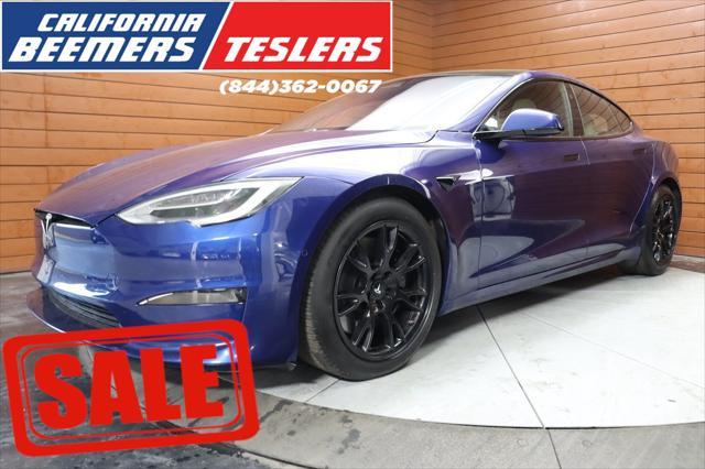 used 2022 Tesla Model S car, priced at $43,490