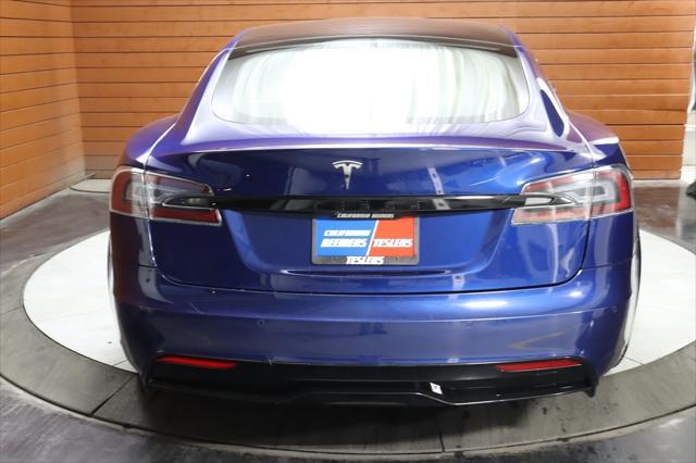 used 2022 Tesla Model S car, priced at $43,490