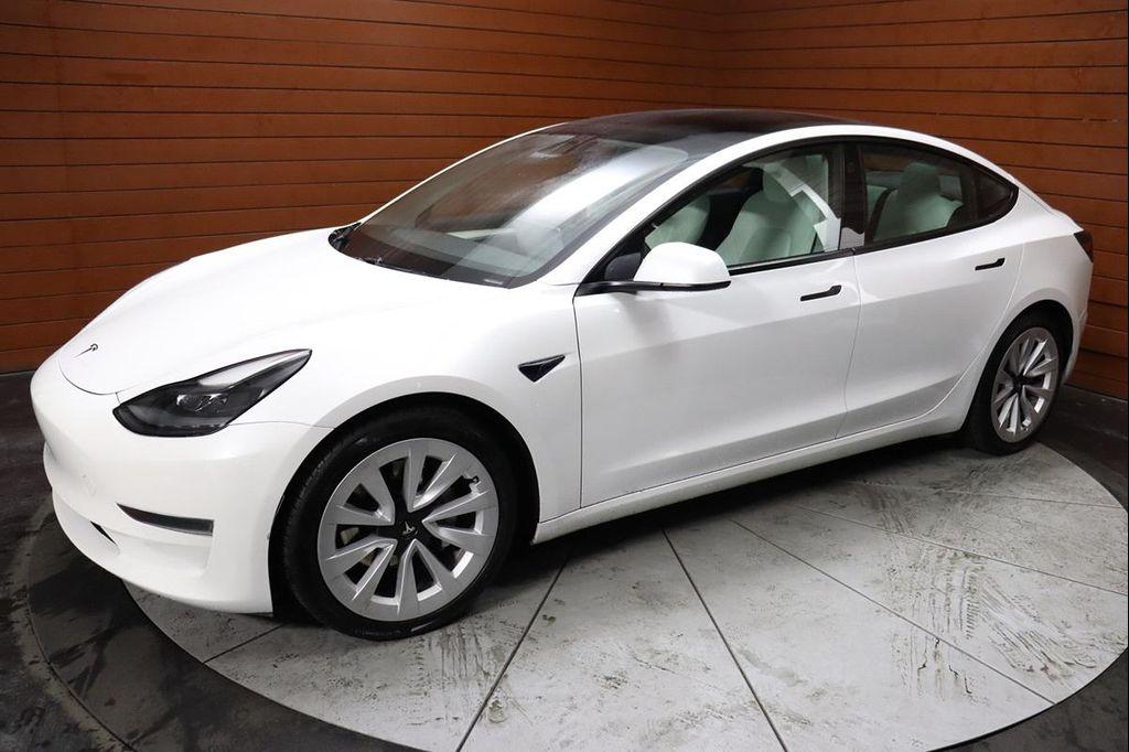 used 2022 Tesla Model 3 car, priced at $21,490