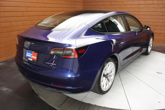 used 2021 Tesla Model 3 car, priced at $25,490