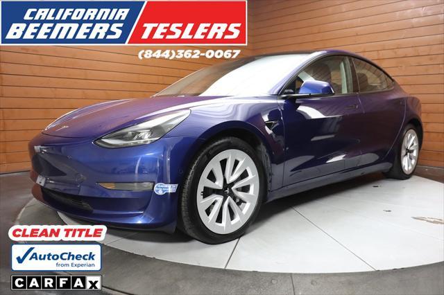 used 2021 Tesla Model 3 car, priced at $25,490