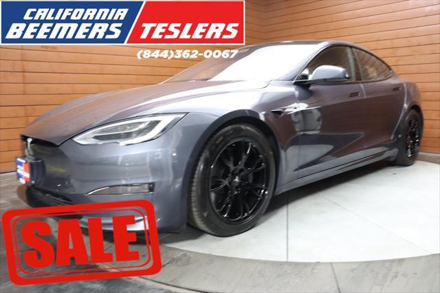 used 2022 Tesla Model S car, priced at $45,490