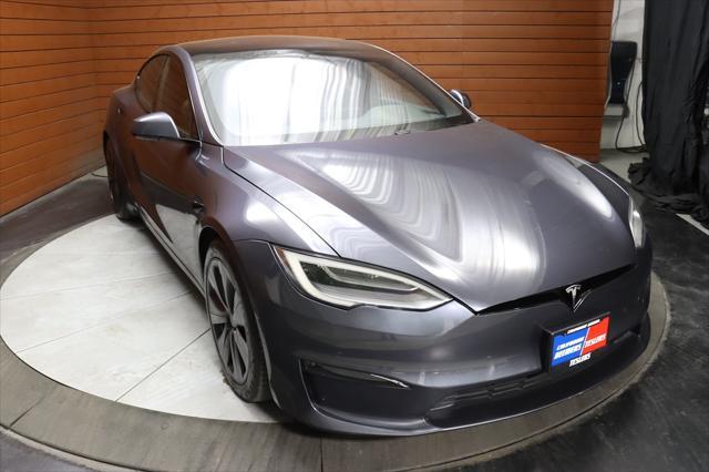 used 2022 Tesla Model S car, priced at $45,490