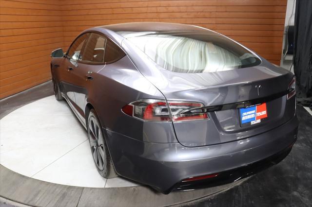 used 2022 Tesla Model S car, priced at $45,490