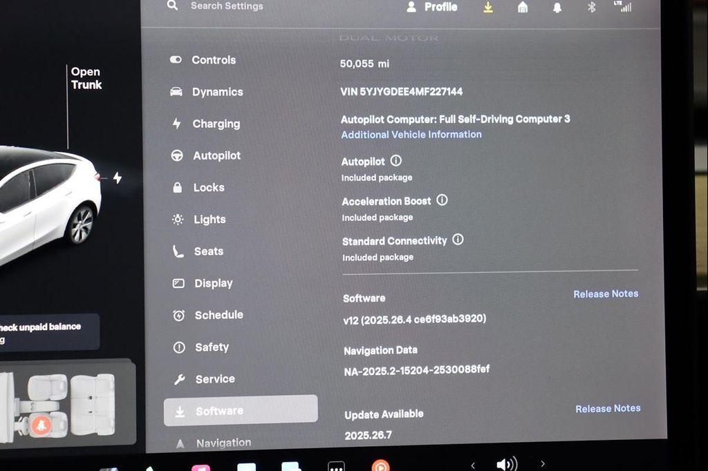 used 2021 Tesla Model Y car, priced at $25,499