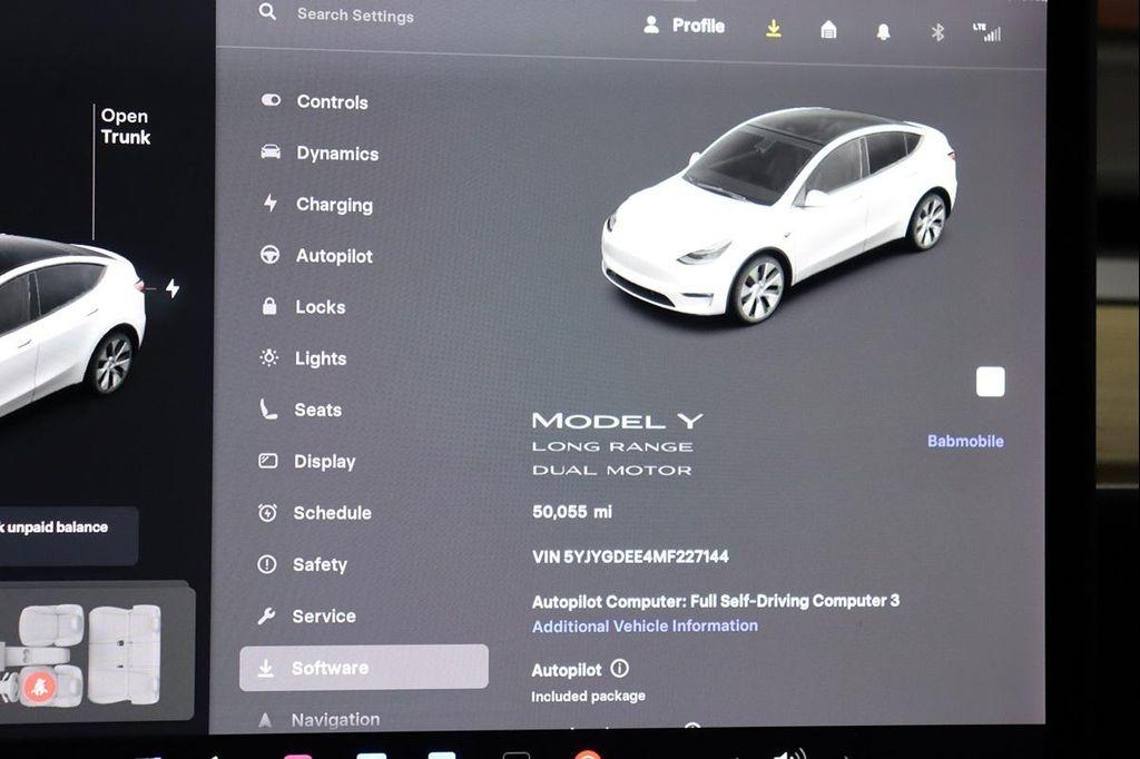 used 2021 Tesla Model Y car, priced at $25,499