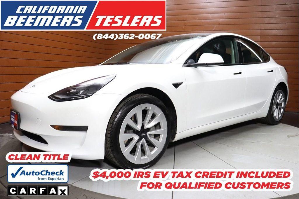 used 2022 Tesla Model 3 car, priced at $20,990