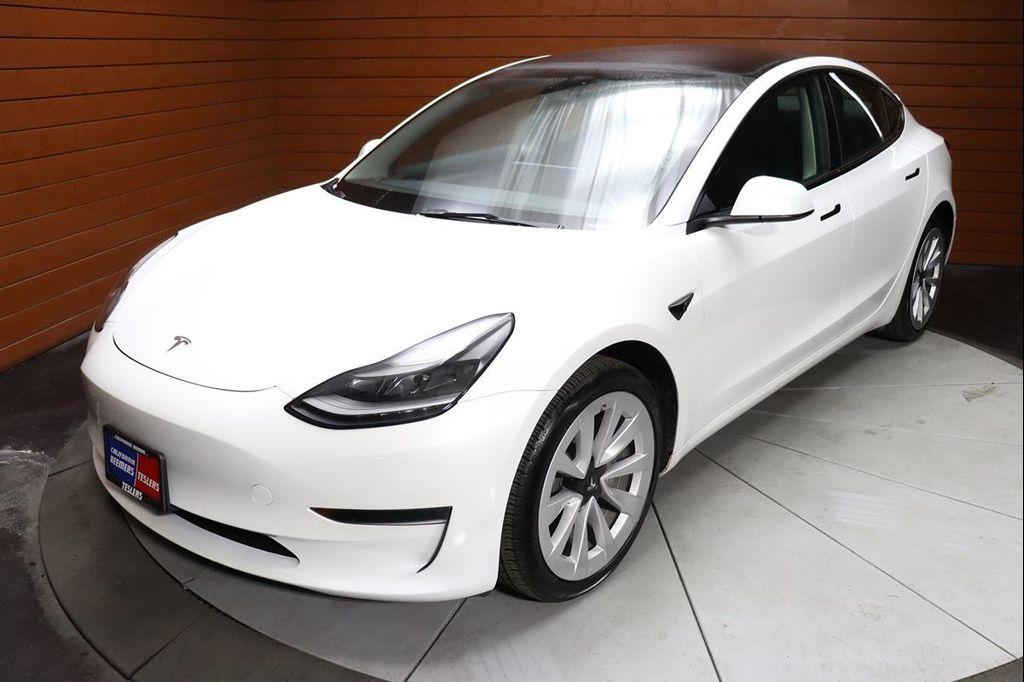 used 2022 Tesla Model 3 car, priced at $19,990