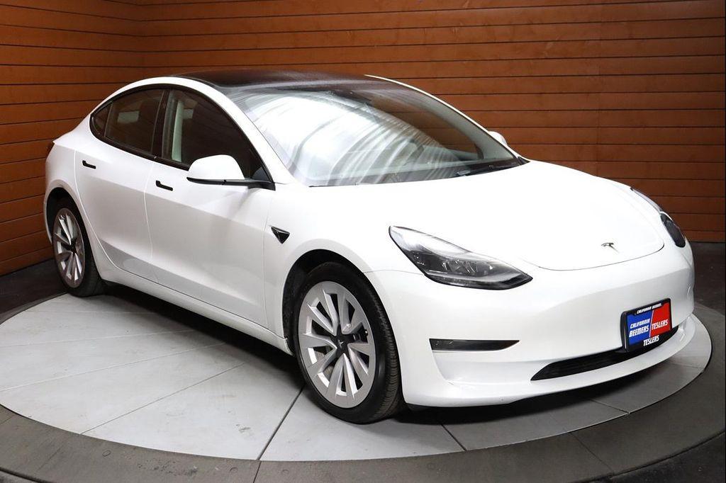 used 2022 Tesla Model 3 car, priced at $19,990