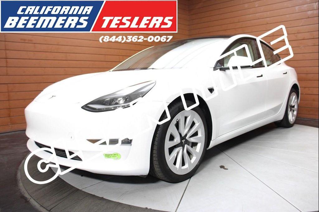 used 2022 Tesla Model 3 car, priced at $20,990