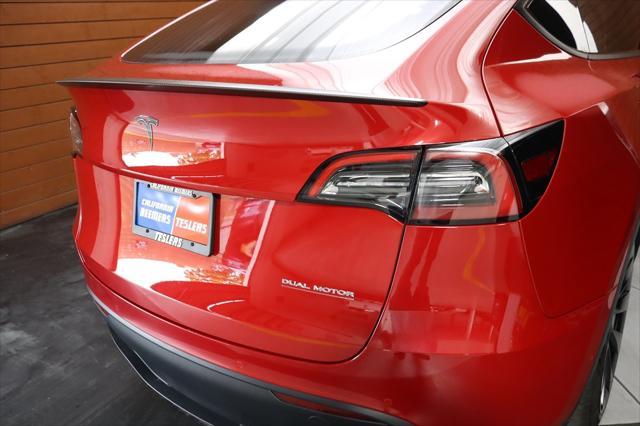 used 2022 Tesla Model Y car, priced at $27,990