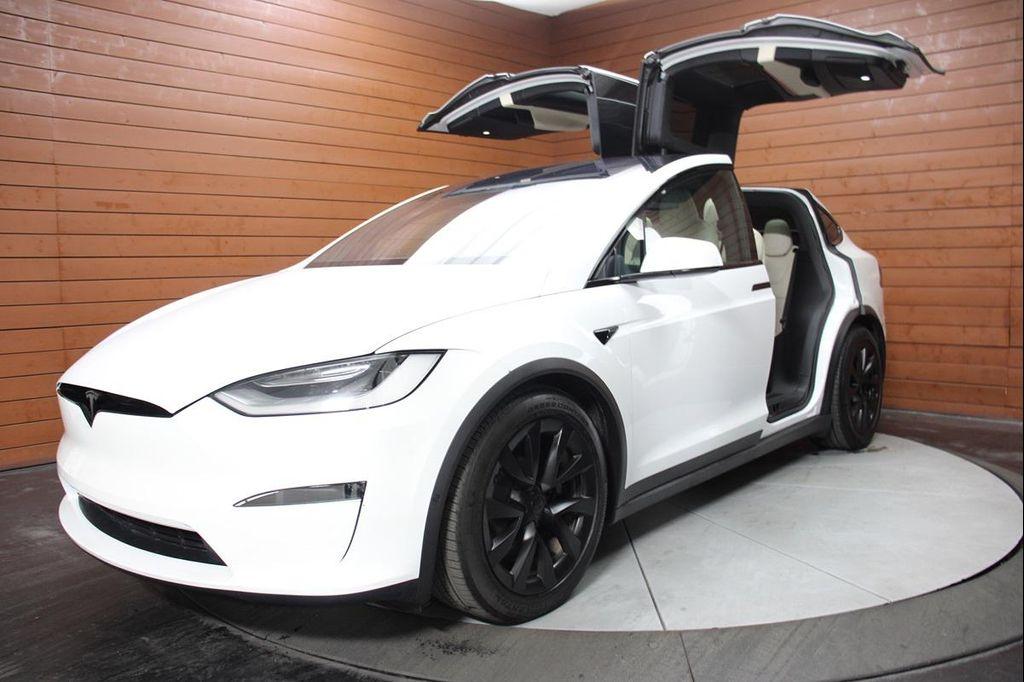 used 2022 Tesla Model X car, priced at $62,490
