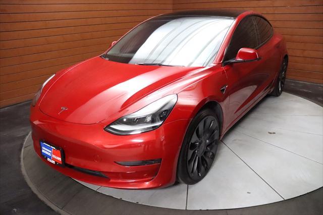used 2022 Tesla Model 3 car, priced at $25,990