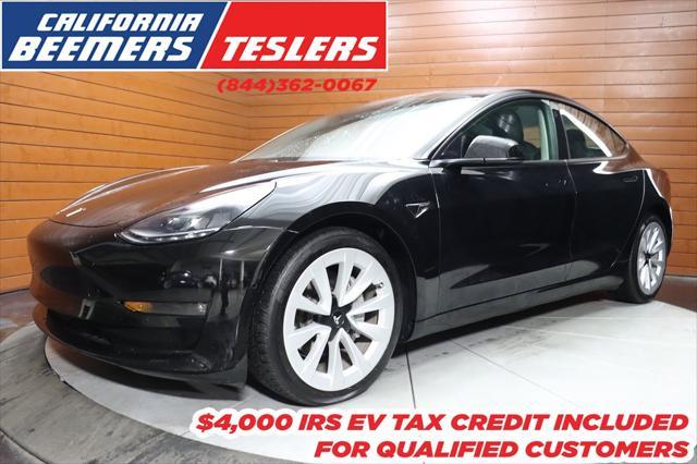 used 2021 Tesla Model 3 car, priced at $20,590