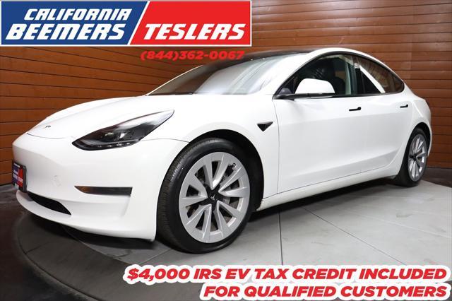 used 2021 Tesla Model 3 car, priced at $20,999