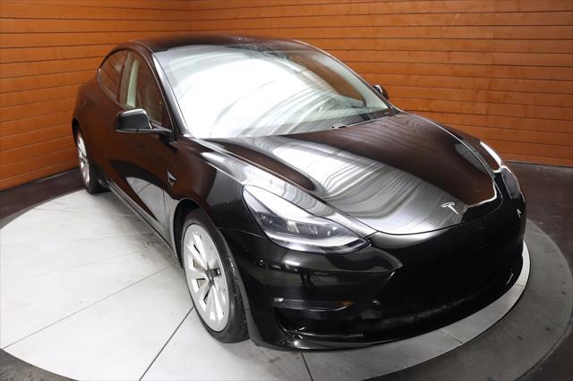used 2022 Tesla Model 3 car, priced at $27,490