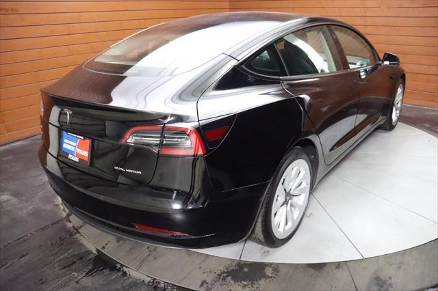 used 2022 Tesla Model 3 car, priced at $27,490