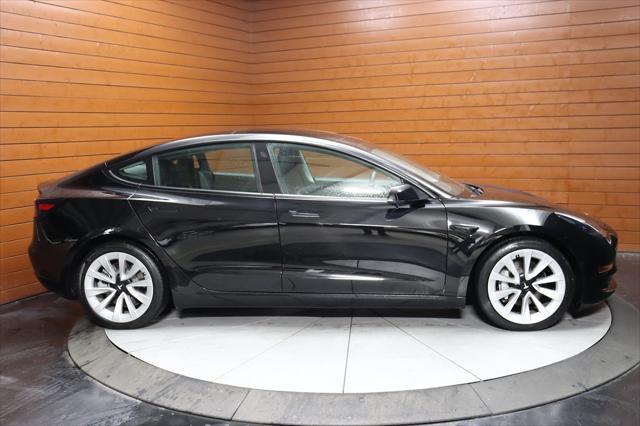 used 2022 Tesla Model 3 car, priced at $27,490