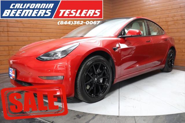 used 2021 Tesla Model 3 car, priced at $27,590