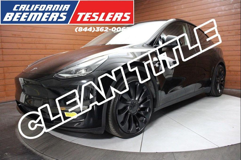 used 2022 Tesla Model Y car, priced at $29,490