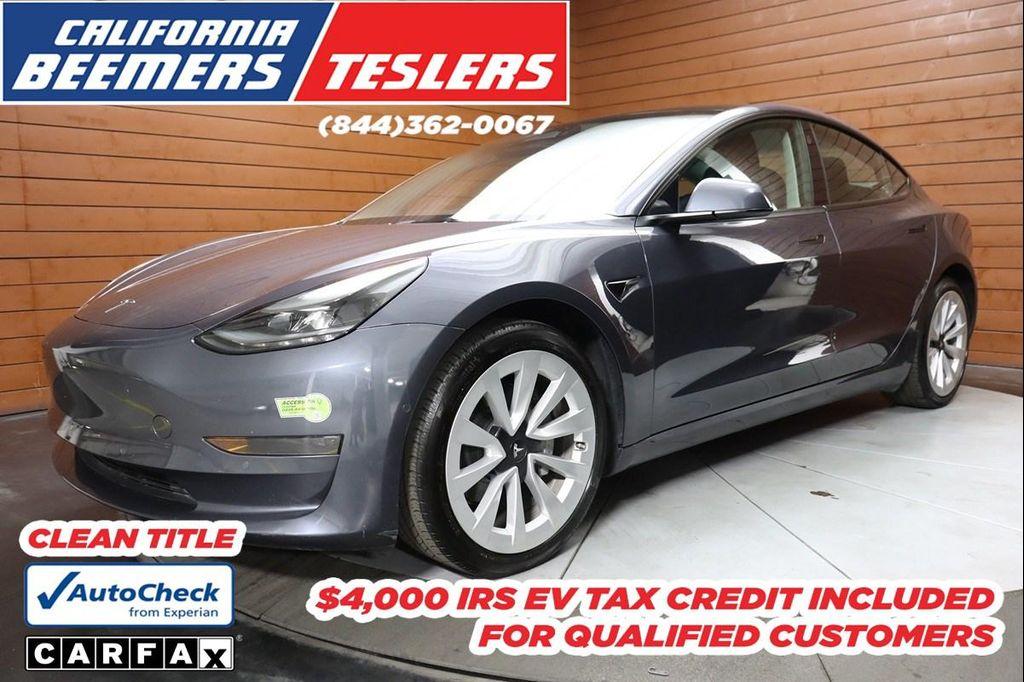used 2022 Tesla Model 3 car, priced at $20,990