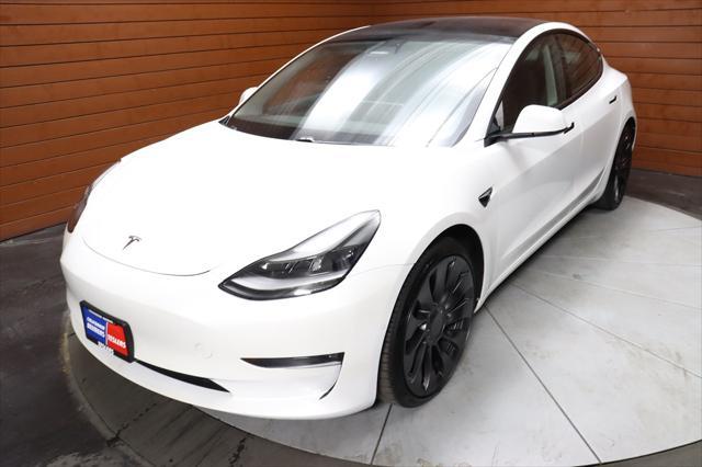 used 2021 Tesla Model 3 car, priced at $29,990