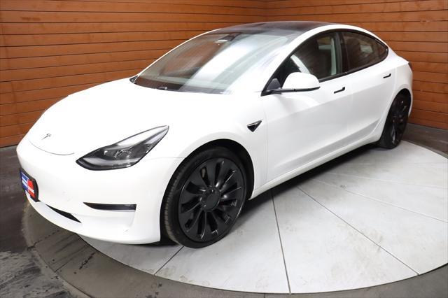 used 2021 Tesla Model 3 car, priced at $29,990