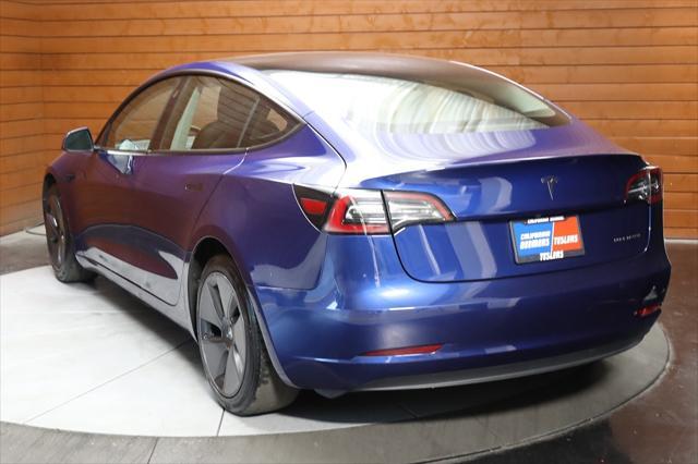 used 2021 Tesla Model 3 car, priced at $26,290