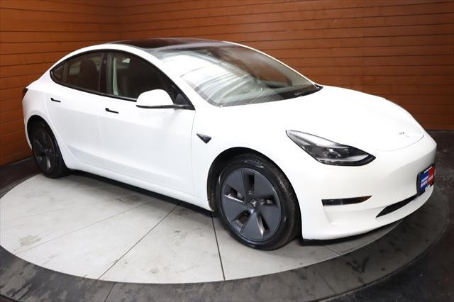 used 2022 Tesla Model 3 car, priced at $20,999