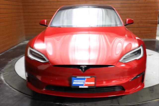 used 2021 Tesla Model S car, priced at $43,990