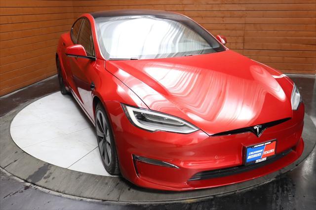 used 2021 Tesla Model S car, priced at $43,990