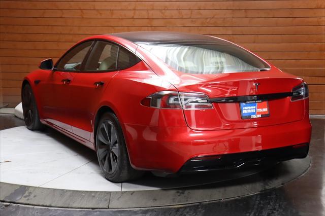 used 2021 Tesla Model S car, priced at $43,990