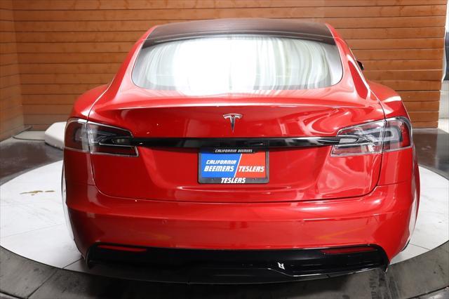 used 2021 Tesla Model S car, priced at $43,990