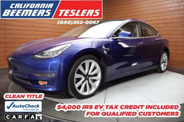 used 2020 Tesla Model 3 car, priced at $19,990