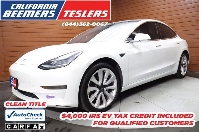 used 2020 Tesla Model 3 car, priced at $19,490