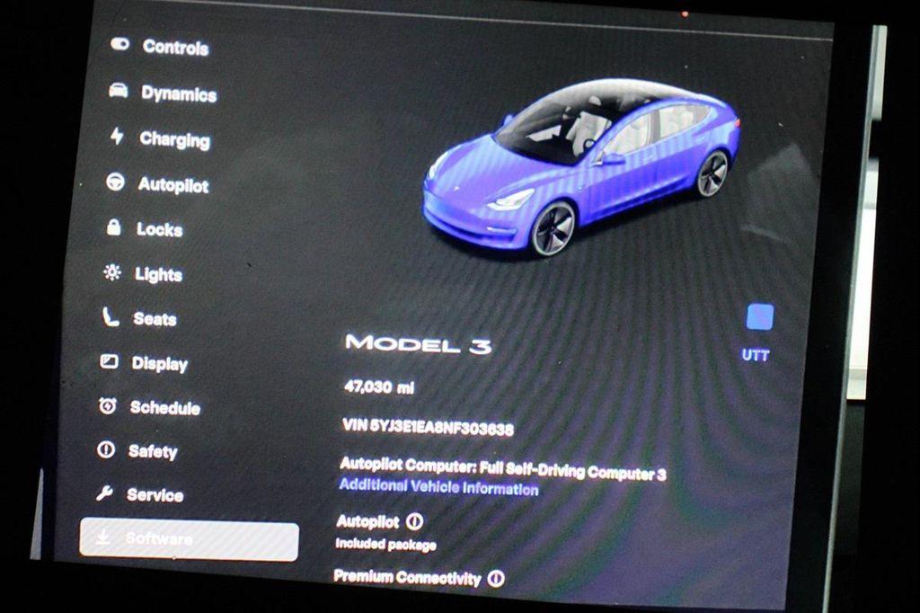 used 2022 Tesla Model 3 car, priced at $19,490