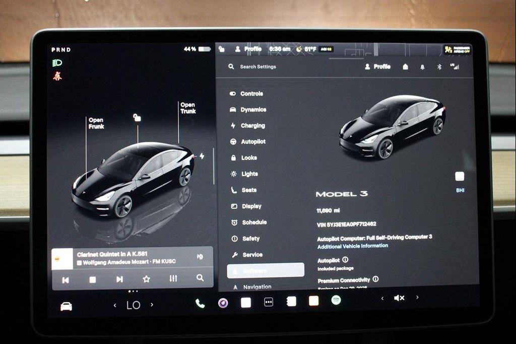 used 2023 Tesla Model 3 car, priced at $23,990