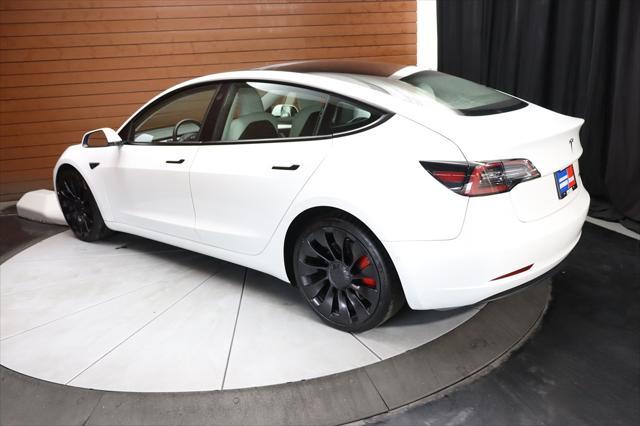 used 2022 Tesla Model 3 car, priced at $28,490