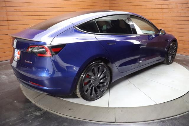 used 2021 Tesla Model 3 car, priced at $25,990
