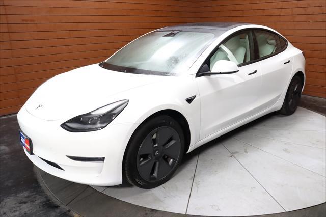 used 2021 Tesla Model 3 car, priced at $25,990