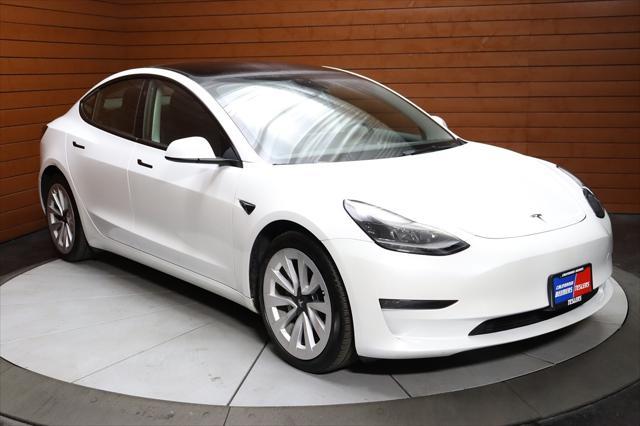 used 2021 Tesla Model 3 car, priced at $24,999