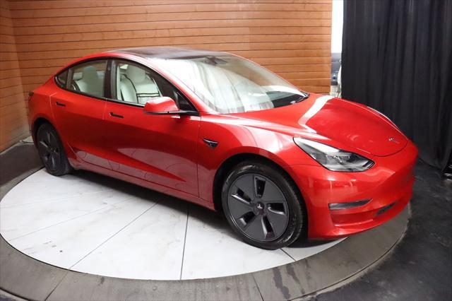 used 2022 Tesla Model 3 car, priced at $25,990