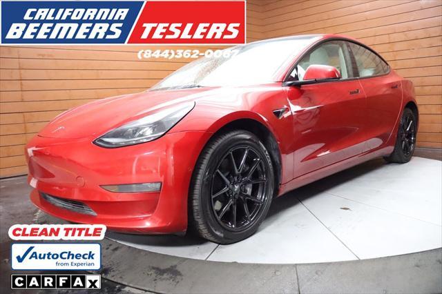 used 2022 Tesla Model 3 car, priced at $25,990